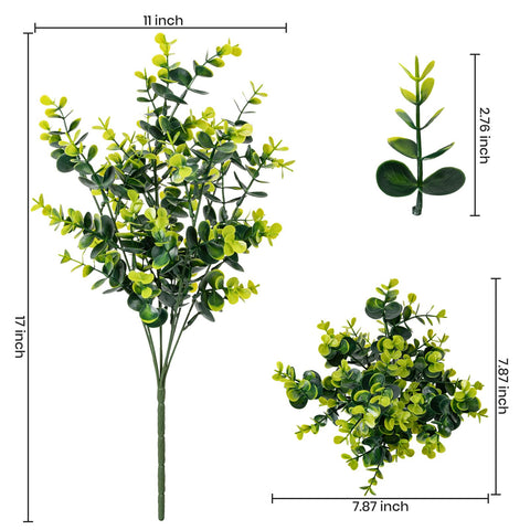 ALOXA boxwood-eucalyptus combo enhances garden beds, balconies, and wedding backdrops.