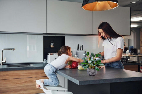AlphaAcc kitchen and office decor artificial plant