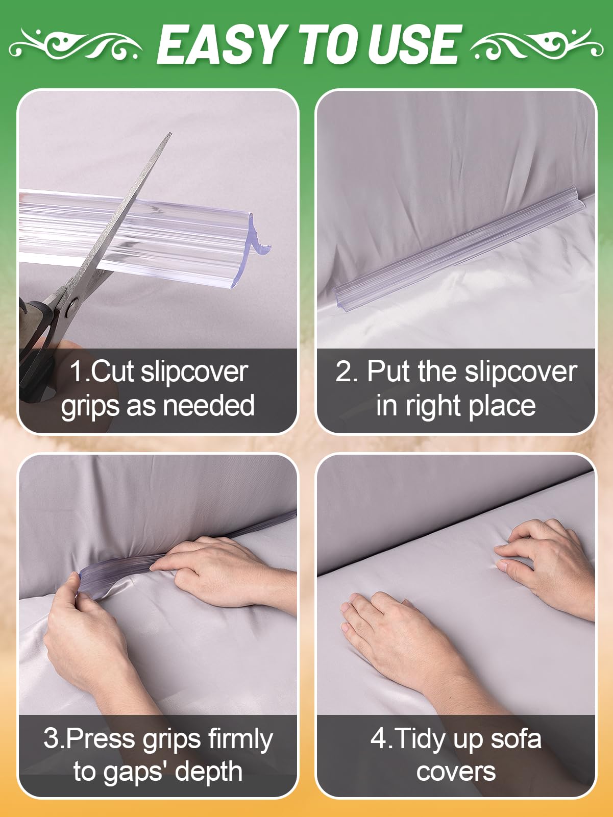 Alphatool grips fixing chairs and tables to prevent slipping