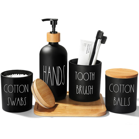 ALPIRIRAL matte black soap dispenser for durable daily use and easy access.