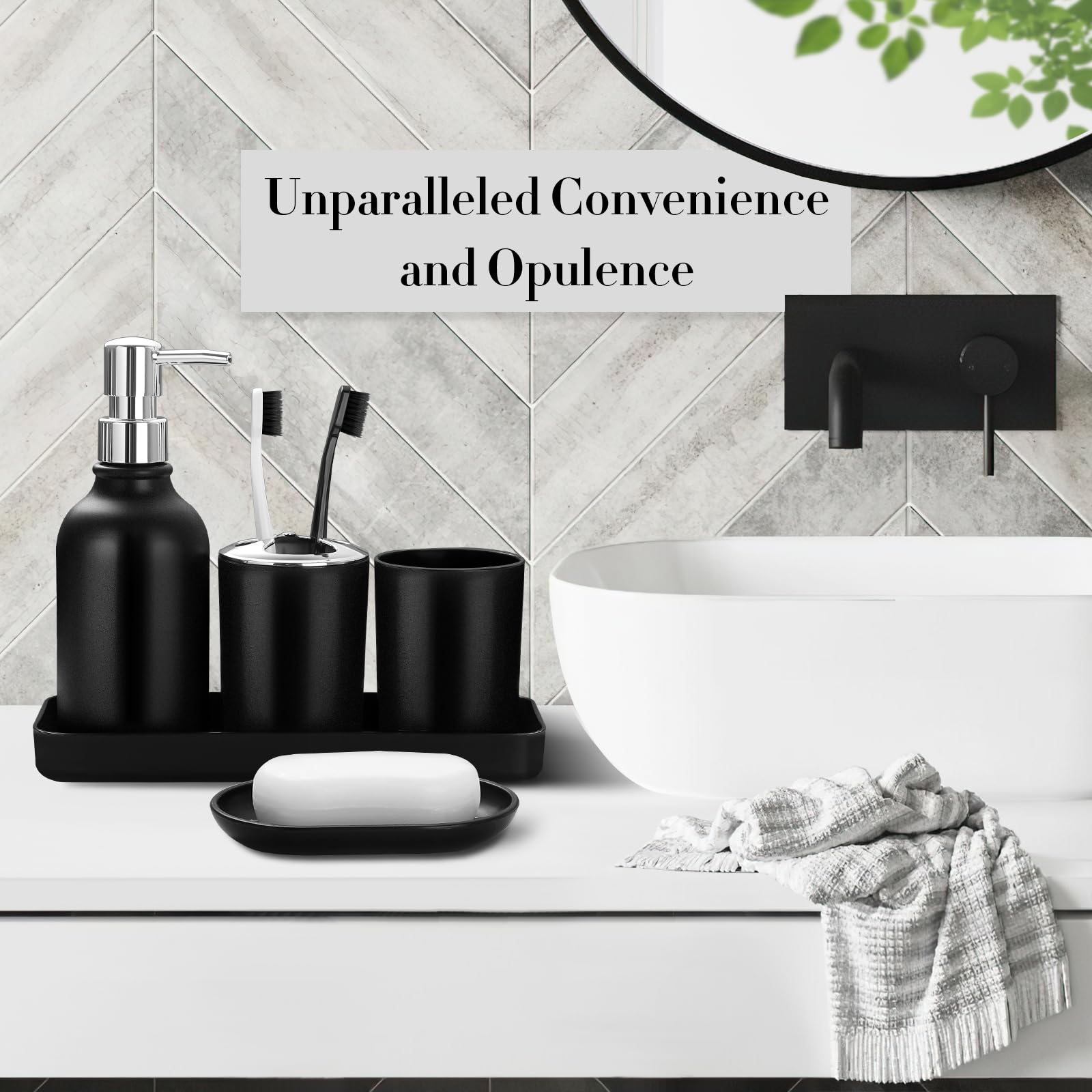 ALPIRIRAL 16oz soap dispenser with one-hand pump for easy use.