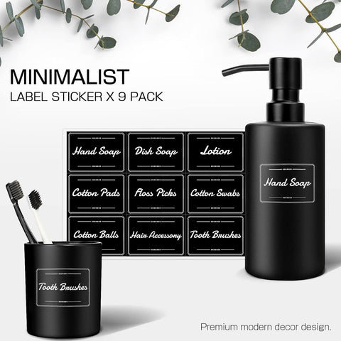 ALPIRIRAL waterproof labels help clearly tag items for a clean space