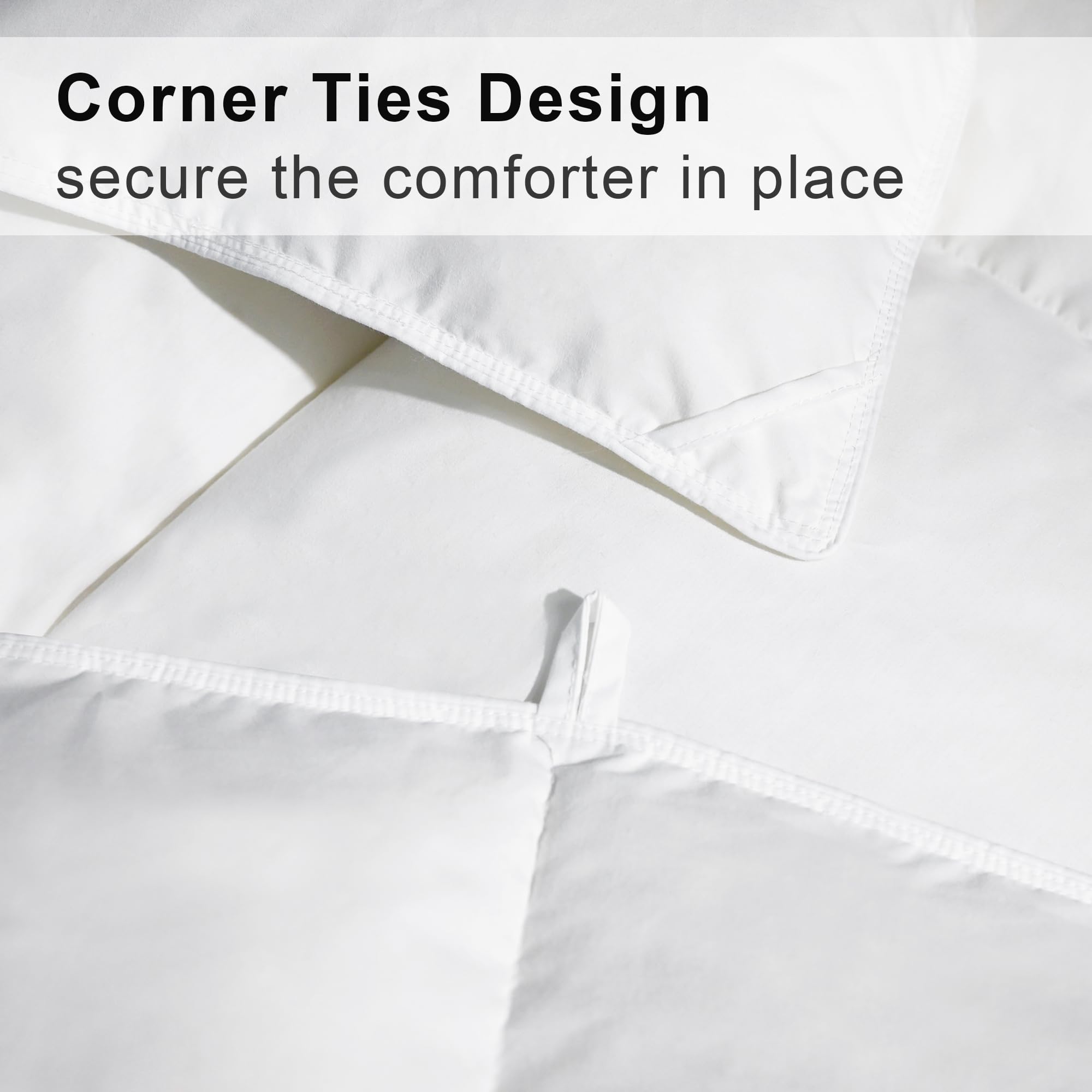 ALPSWAN OEKO-TEX certified cotton cover delivers breathable comfort