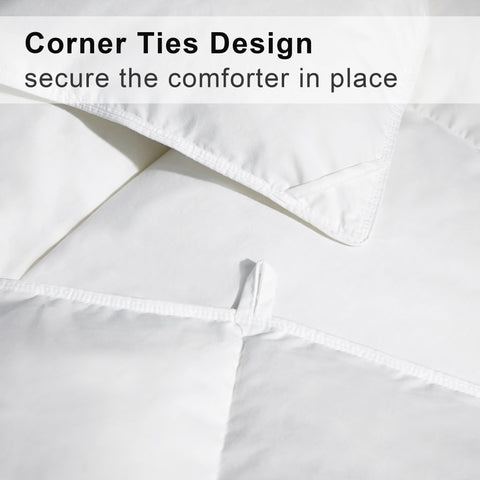 ALPSWAN OEKO-TEX certified cotton cover delivers breathable comfort