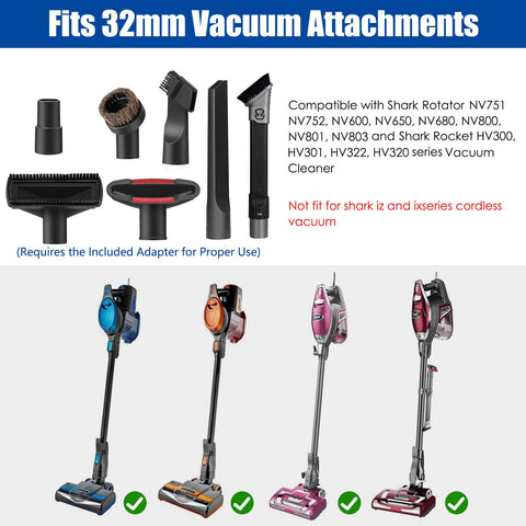 Alrens long flat suction nozzle reaching under furniture