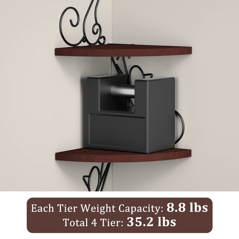 Alsonerbay kitchen corner shelf for spices and small containers