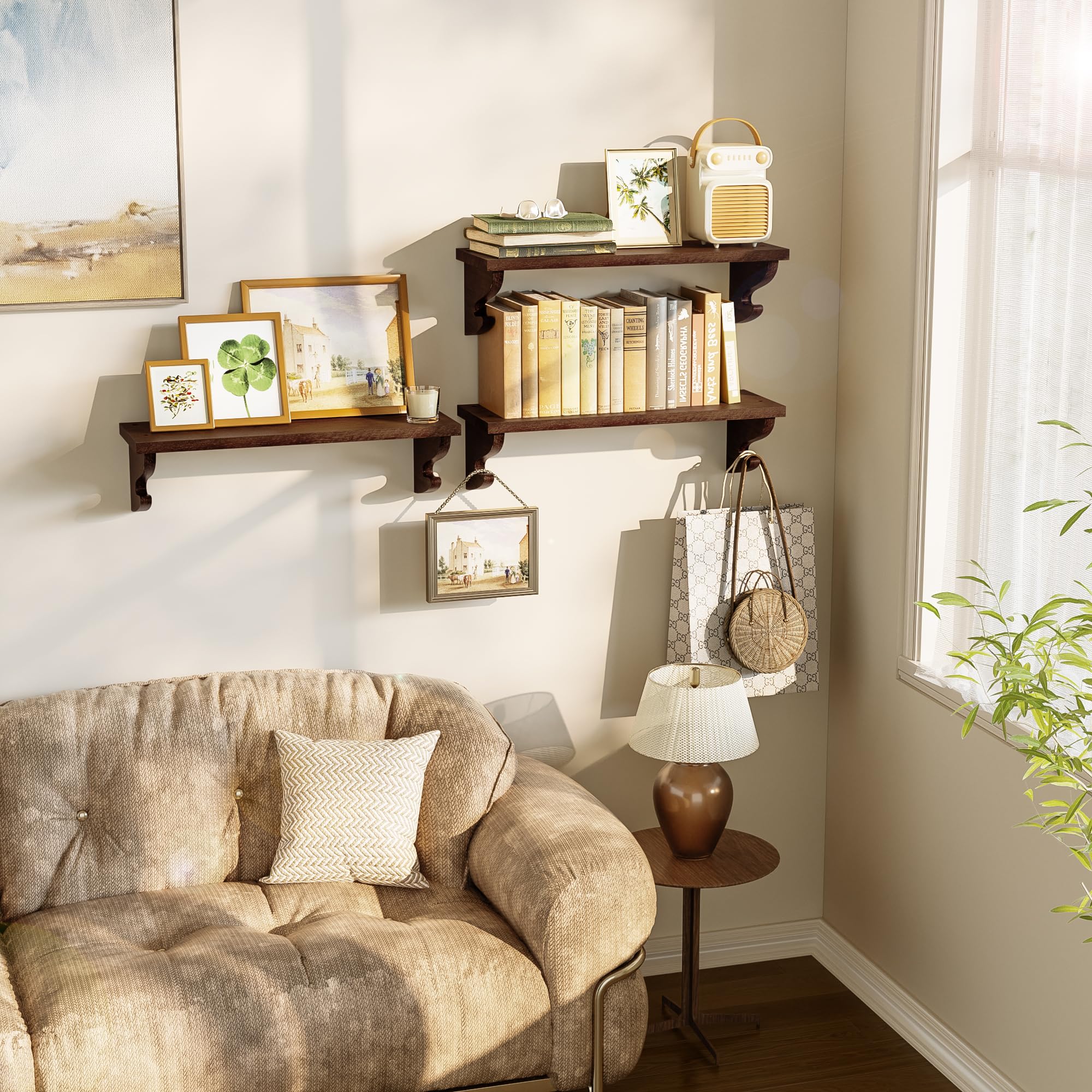 Alsonerbay layered display ideas for vertical or horizontal gallery walls