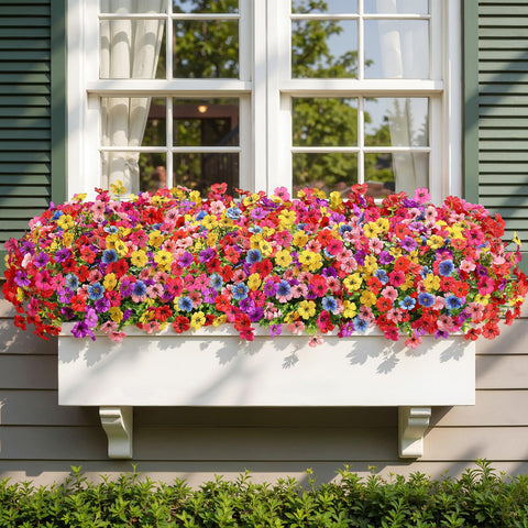 Alupssuc 7.5-inch wide flowers; ideal for small arrangements and window boxes.
