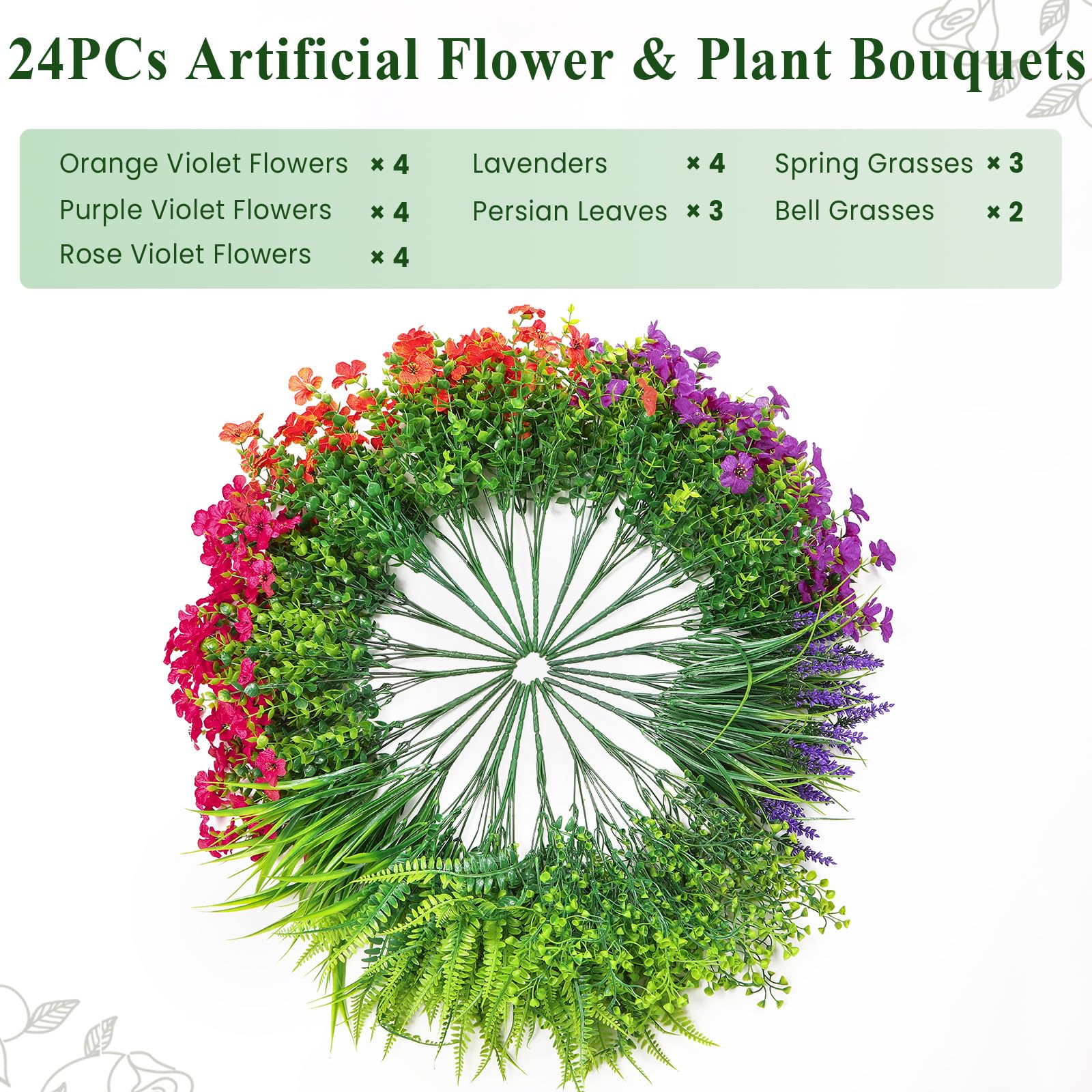 Alupssuc realistic plants help create privacy in outdoor spaces
