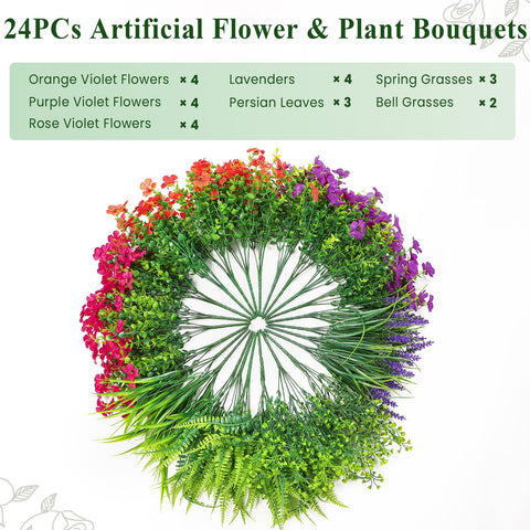 Alupssuc realistic plants help create privacy in outdoor spaces