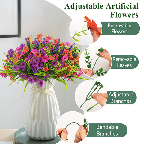 Alupssuc leaf grass bouquet for DIY arrangements and lasting greenery