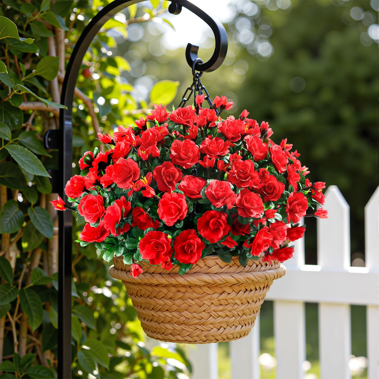 Alupssuc maintenance-free backyard decor that stays lush year-round