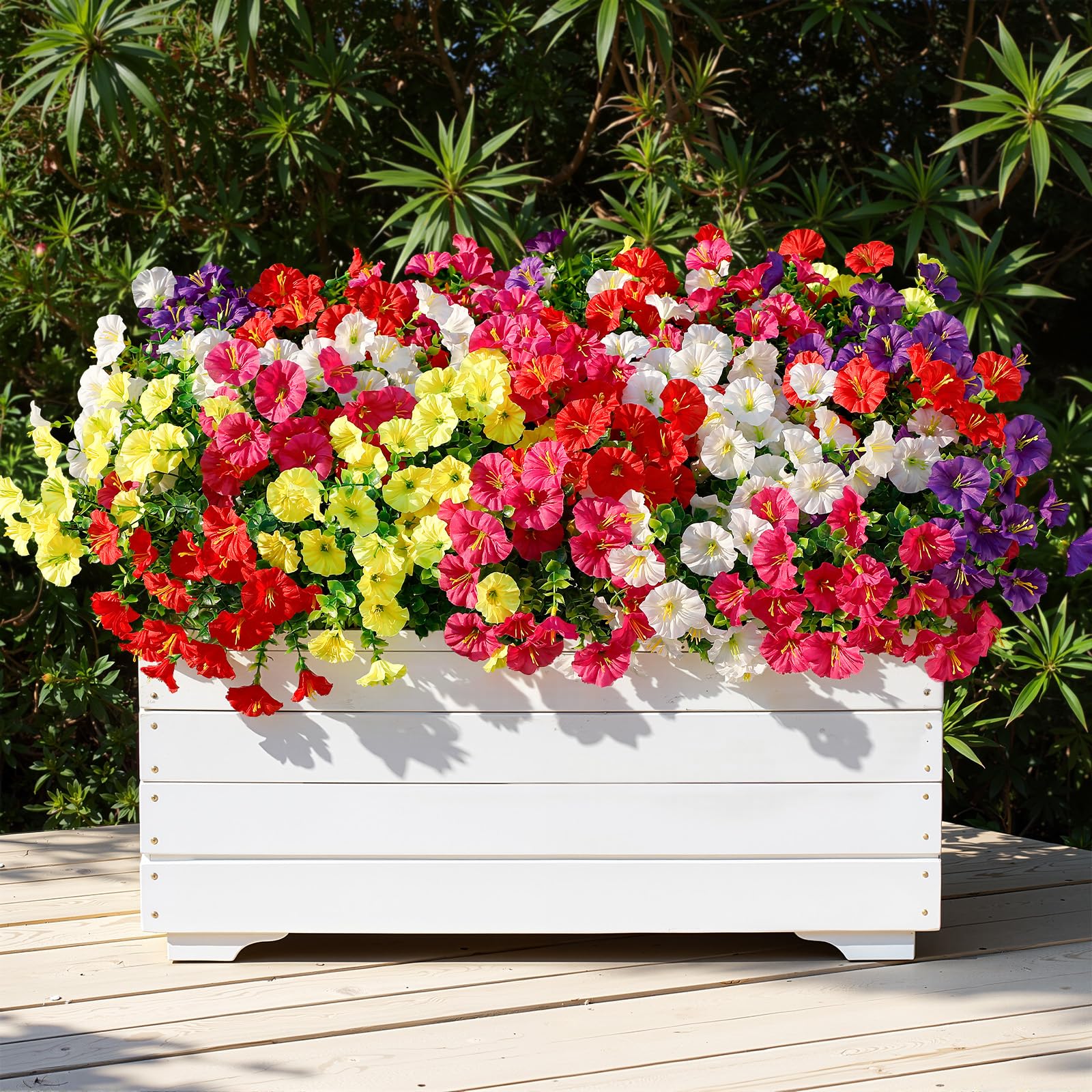 Alupssuc morning glory white bundle for fresh, versatile outdoor displays.