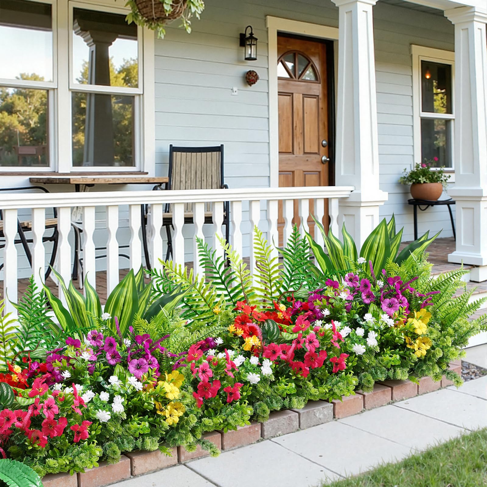 Alupssuc weather-ready design suits porches, patios, windowsills and events.