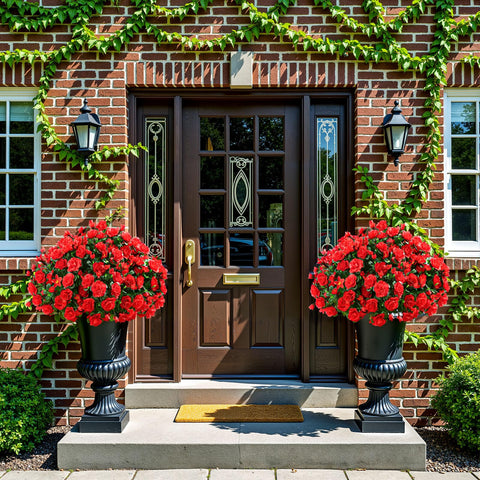 Alupssuc vivid red camellias for striking garden accents