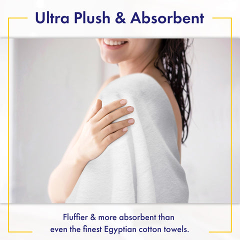 Alusa Home organic zero-twist cotton towels for premium feel