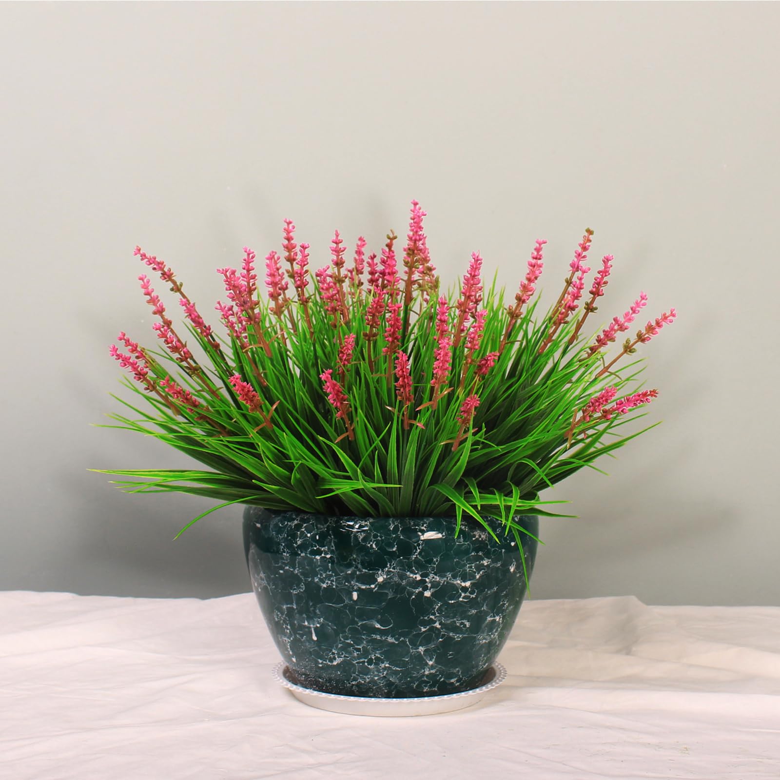 UV-resistant Alyptus greenery thriving in a sunny patio setting