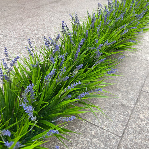 alyptus artificial flowers outdoor 24 bundles arranged on a porch for durable, realistic decor