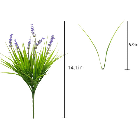 alyptus artificial flowers outdoor 24 bundles in a planter display for full, natural coverage