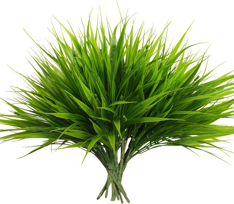 Alyptus artificial grass outdoor 12 bundles for durable year-round decor.