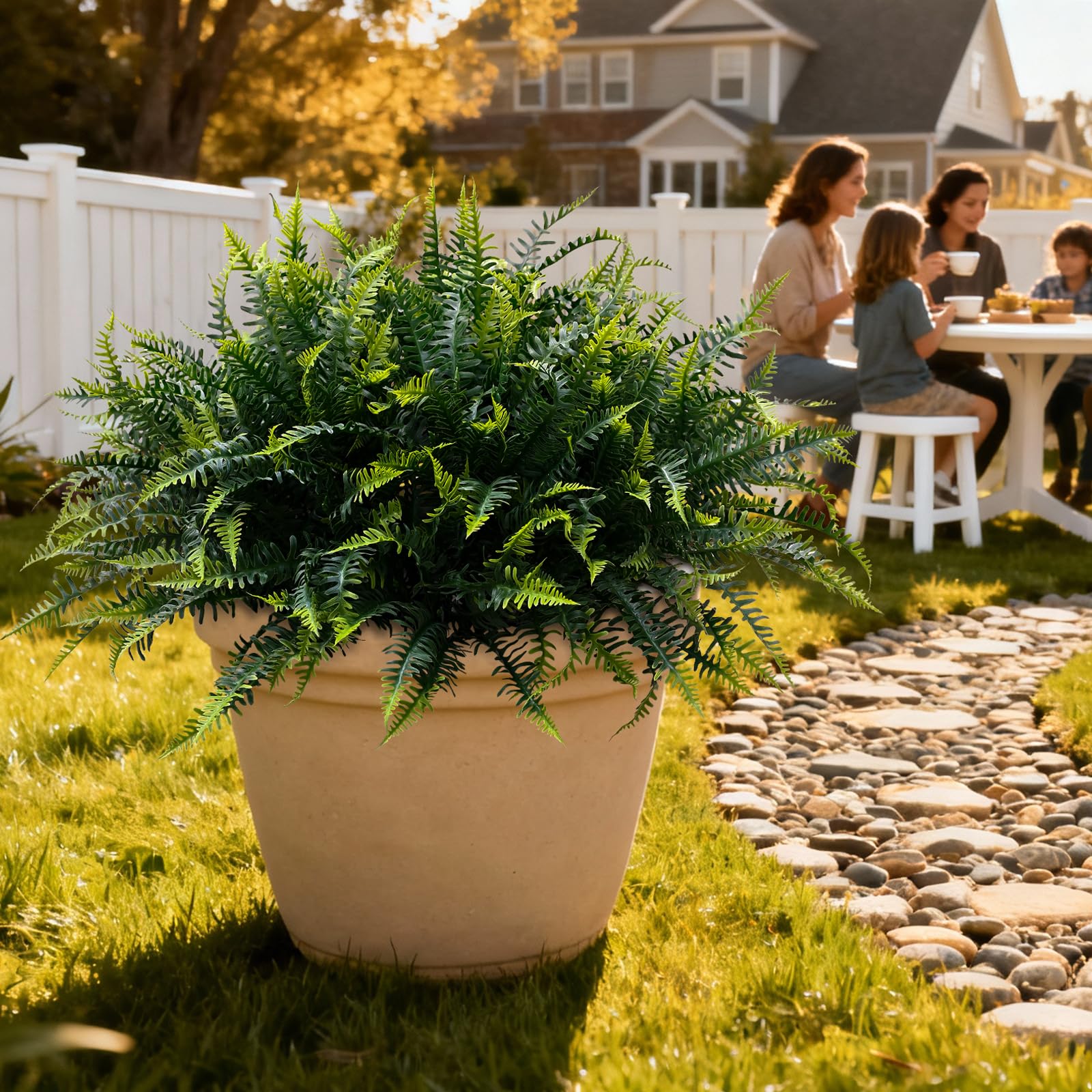alyptus balcony garden artificial plants for small spaces.