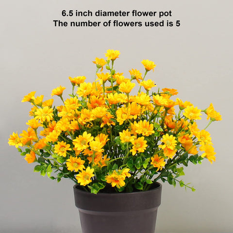Alyptus blossoms with varied heights for a natural look