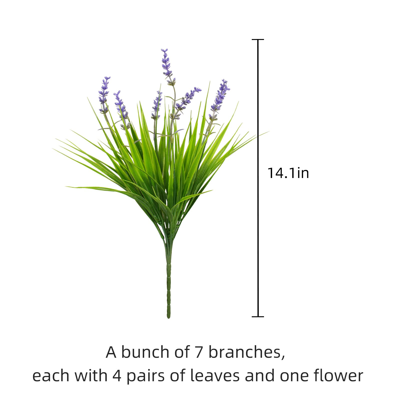 Alyptus UV-resistant artificial monkey grass with flowers stays vibrant in sunlit patios.