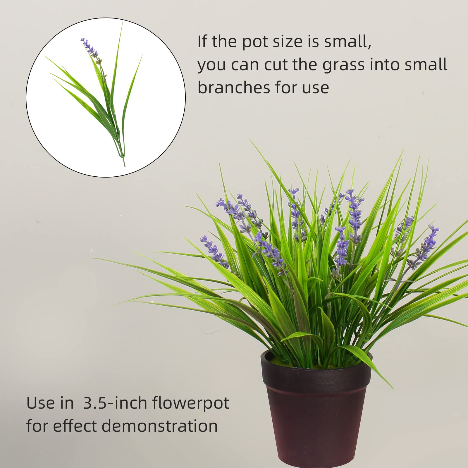 Zero maintenance fake plants for outdoor use keep color year-round.