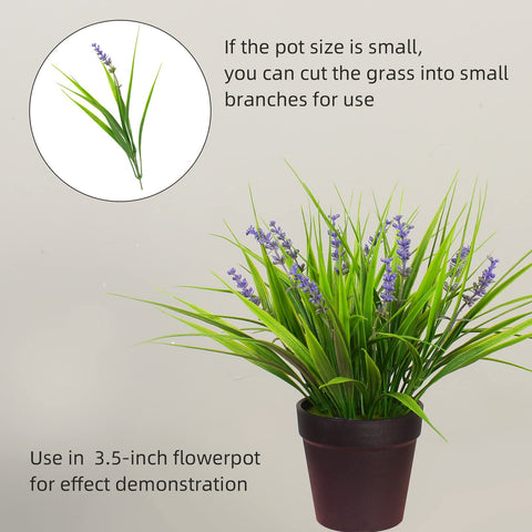 Zero maintenance fake plants for outdoor use keep color year-round.