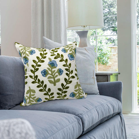 Alysheer set of 2 pillow covers refreshes living room or bedroom decor.