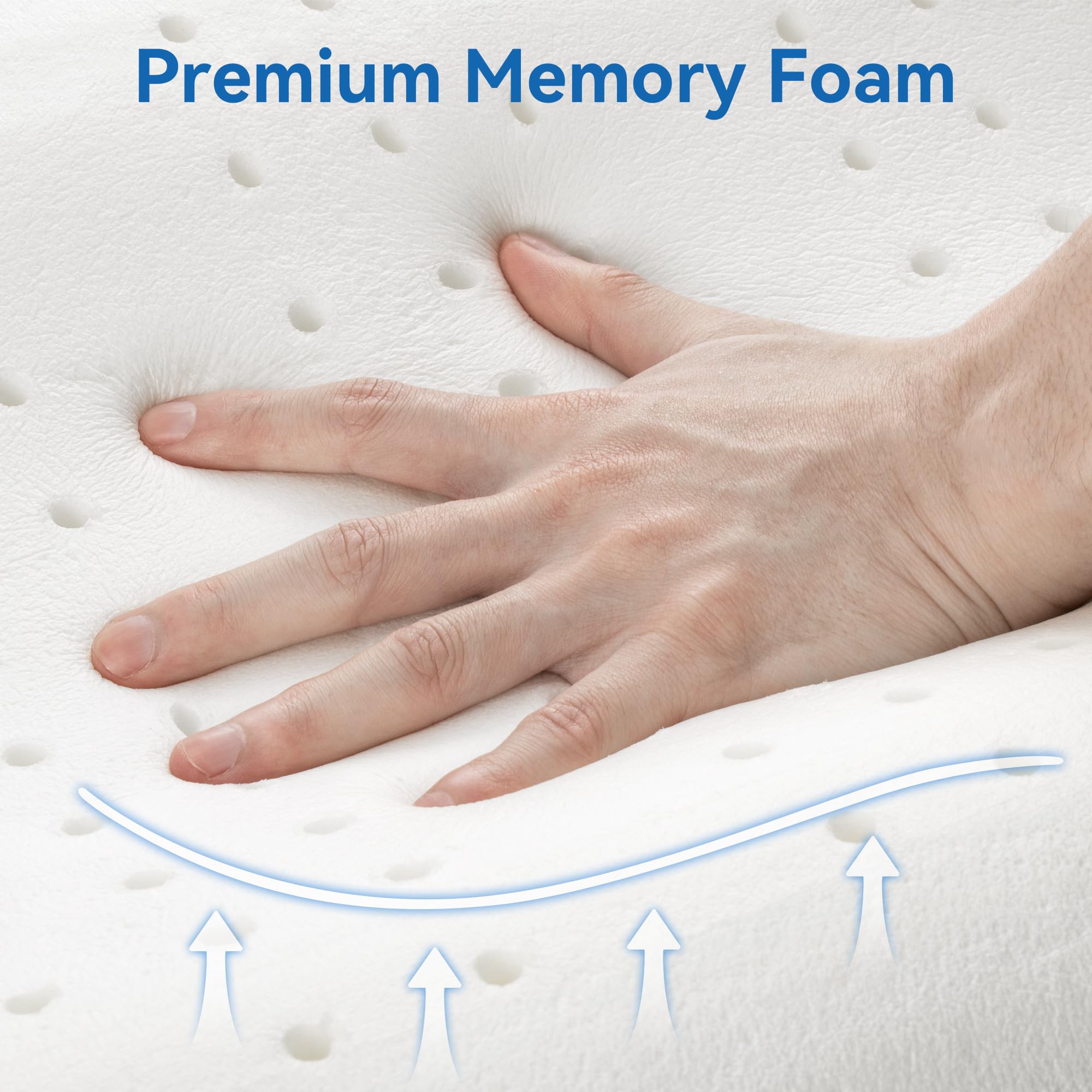 AM AEROMAX contoured edges reduce pressure points for lasting comfort.