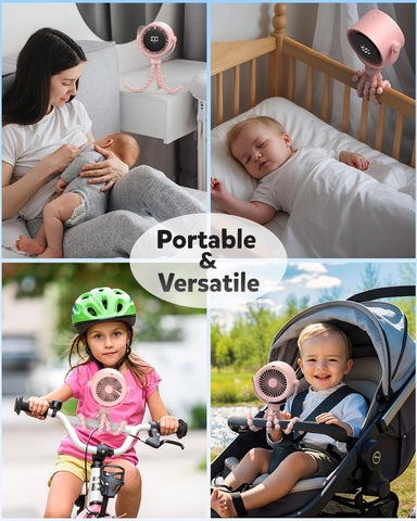 AMACOOL lightweight, baby-safe design ideal for travel and daily outings.