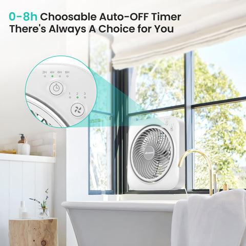 AMACOOL 270-degree pivot allows versatile air direction