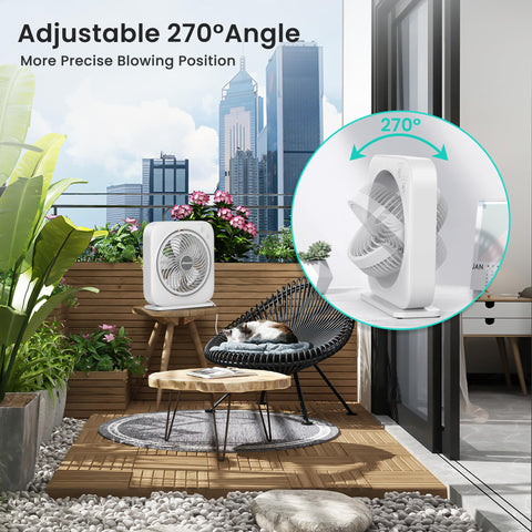 AMACOOL quiet operation delivering gentle, unobtrusive airflow