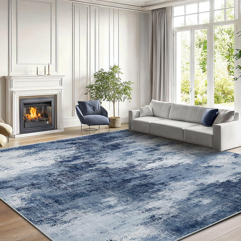 AMADA HOMEFURNISHING 8x10 rug with soft-pile feel for cozy barefoot comfort
