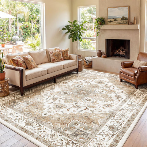 AMADA HOMEFURNISHING Amada rug available in multiple sizes for flexible layouts