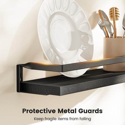 AMADA HOMEFURNISHING AMFS01B protective-guard keeps items in place during access