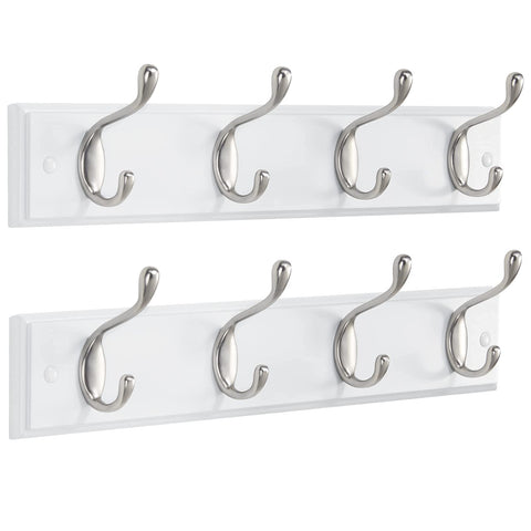 AMADA HOMEFURNISHING coat rack wall mount 2-pack front view for organized entryway