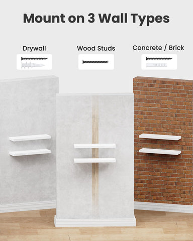 AMADA HOMEFURNISHING shelves support small items up to 20 pounds.