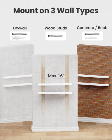 AMADA HOMEFURNISHING concealed brackets create a minimal hardware look.
