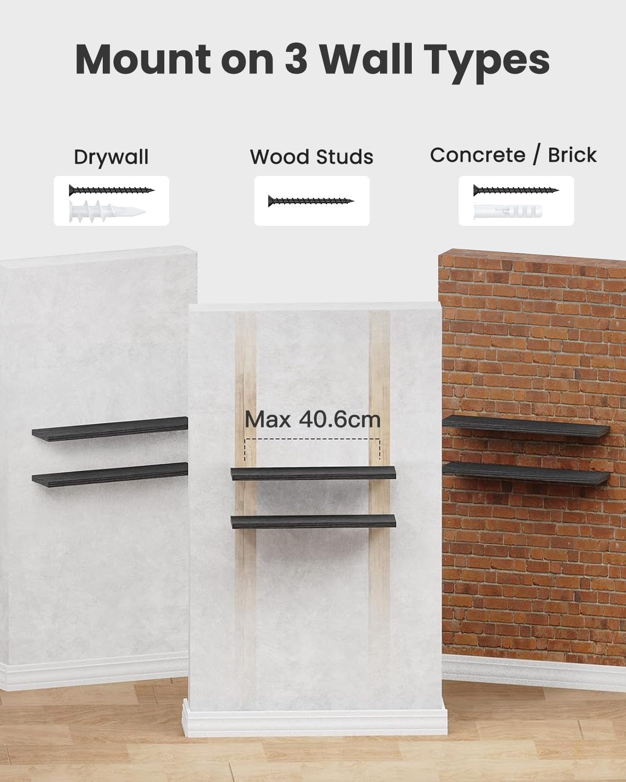 AMADA HOMEFURNISHING living room display for plants and books