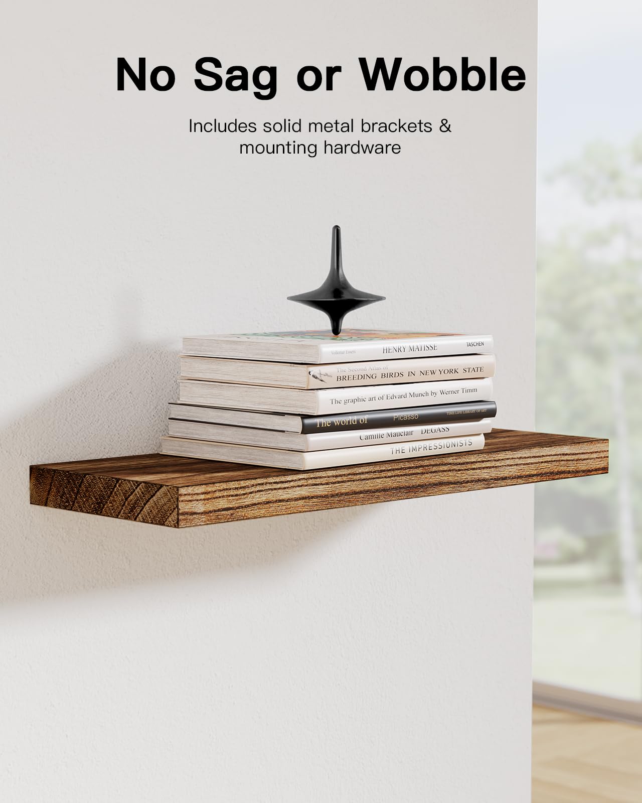 AMADA HOMEFURNISHING wall shelves dimensions 15.75 by 5.91 inches