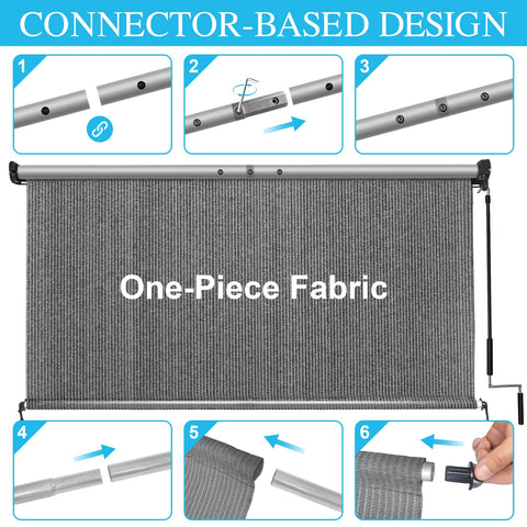 Amagenix wall mount view demonstrates flexible installation for patios