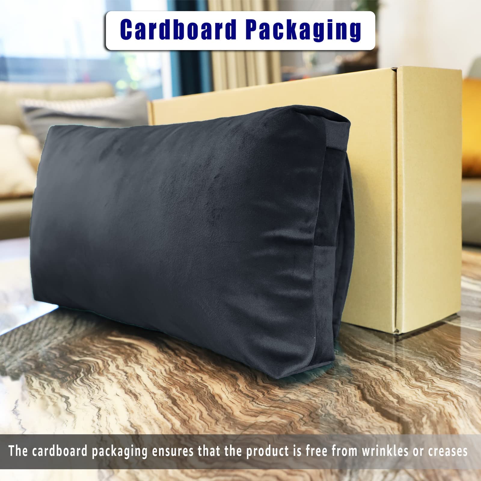 AmazeCov headrest with pearl cotton filling offers plush comfort for long flights and road trips.