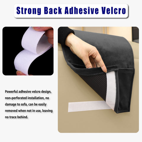AmazeCov headrest features a handy pocket for small items within reach.