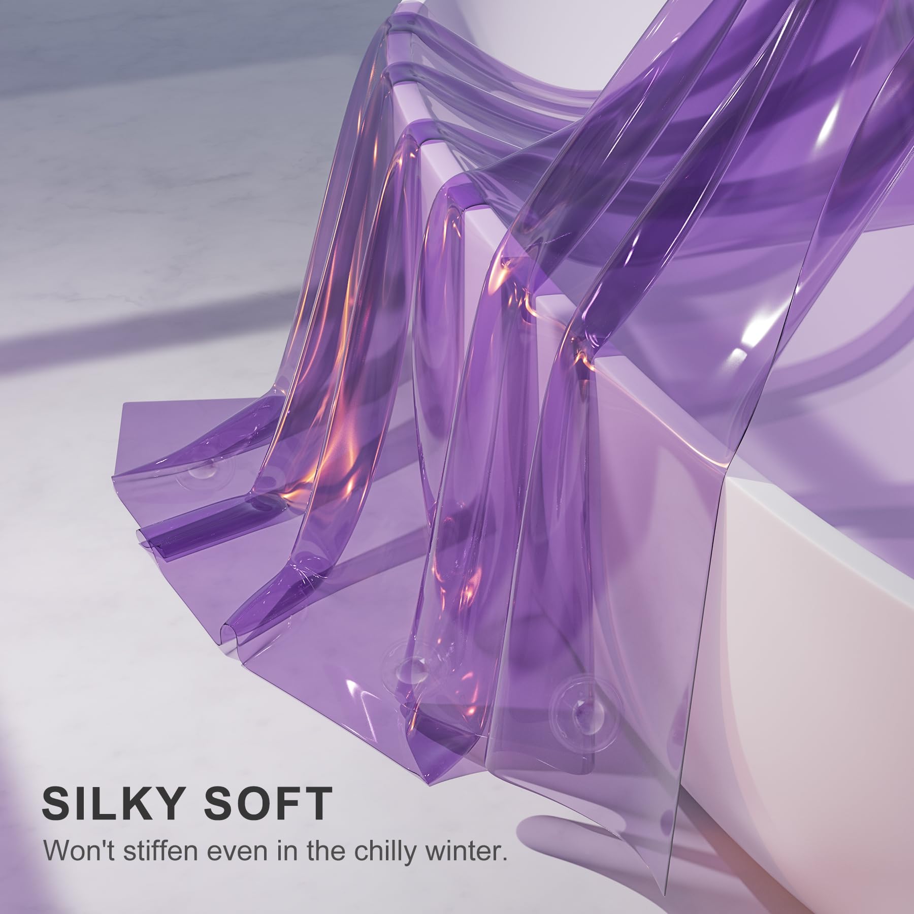 AmazerBath 2-in-1 design serves as both decor curtain and inner liner.