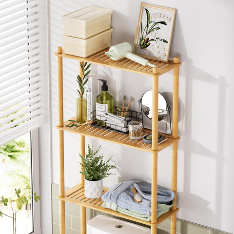AmazerBath bamboo-material-closeup highlights eco-friendly build and natural spa-like bathroom aesthetics.