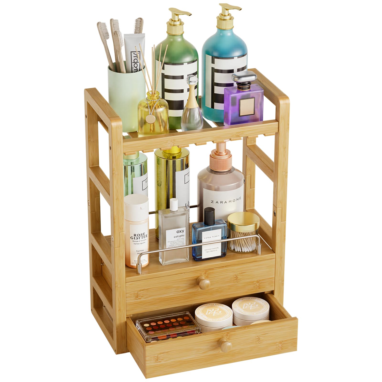 AmazerBath office and kitchen multi-use organizer for small items.