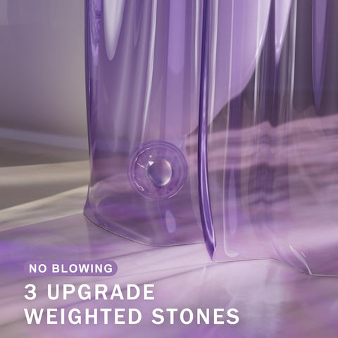 AmazerBath reinforced double-layer header strengthens the liner against tears.