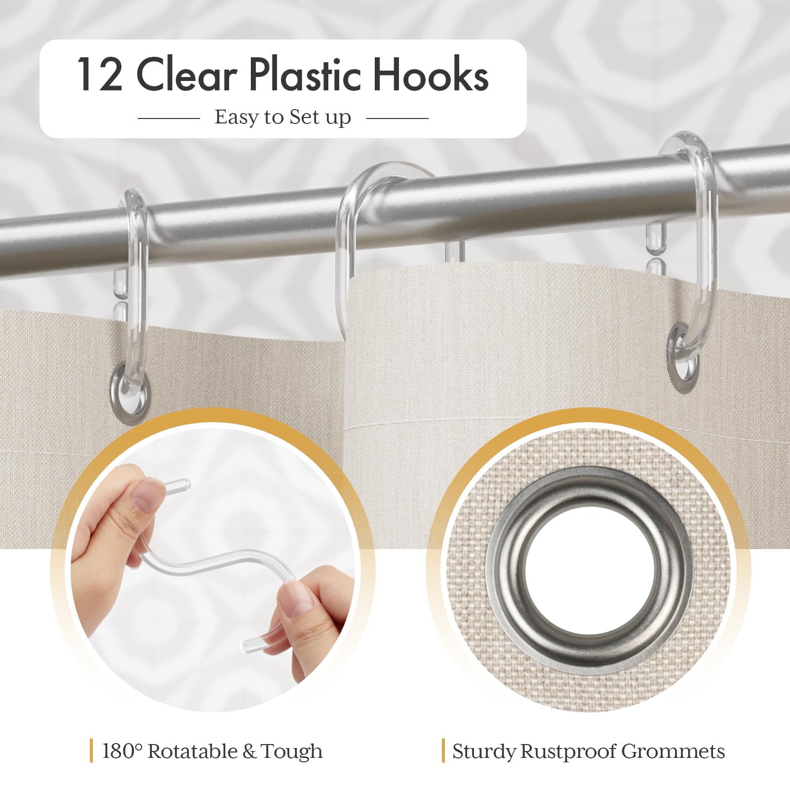 AmazerBath light tan tone pairs with neutral palettes and warm lighting